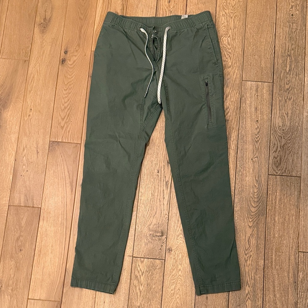 Vuori Men's Olive Ripstop Pant Size Medium